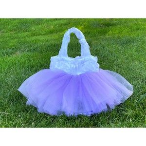 Princess Tote, Mermaid Bag, Bridesmaid Bag, Lavender Bag, Lilac Flower Girl Tote